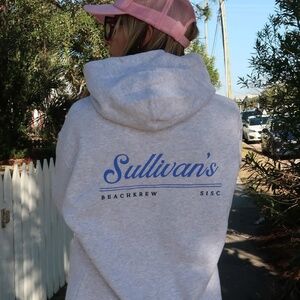 Light Grey Sullivan's Island BeachCrew Sweatshirt